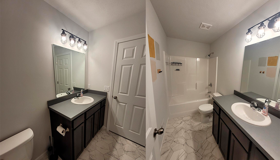 Doors and trim repaint